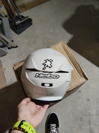 Casco Trial Hebo Zone Blanco Talla M-L