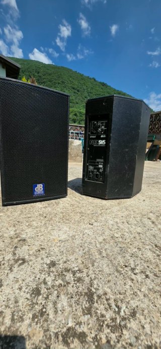 Coppia Casse Attive dB Technologies + Mixer