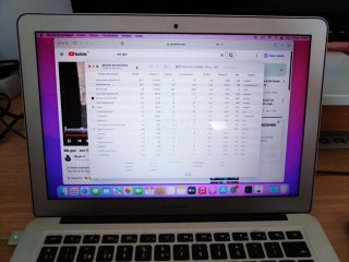 MacBook Air 13 i5 128GB 4GB RAM 2015 Plata