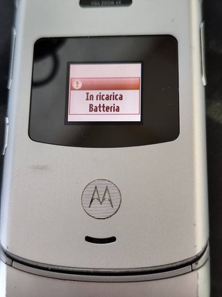 Motorola RAZR V3 Argento