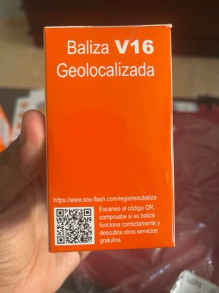 Baliza V16 Geolocalizada SOS Flash
