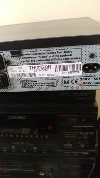 Decodificador Satélite T11 Thomson DST800S0G