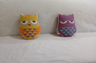 Lote 8 Cojines Buhos Decorativos