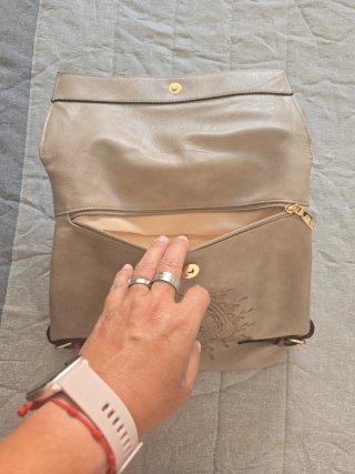 Bolso Desigual Beige y Marrón