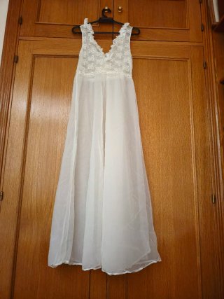 Conjunto Bata y Camisón Talla 38/40