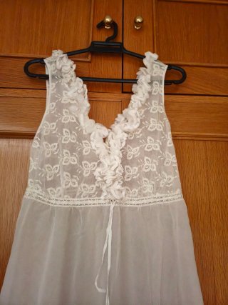 Conjunto Bata y Camisón Talla 38/40