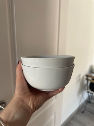 Vajilla IKEA Porcelana Blanca