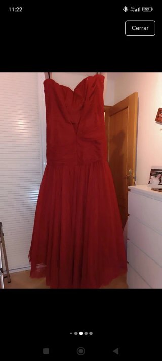 Vestido de fiesta rojo