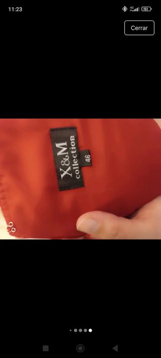Vestido de fiesta rojo