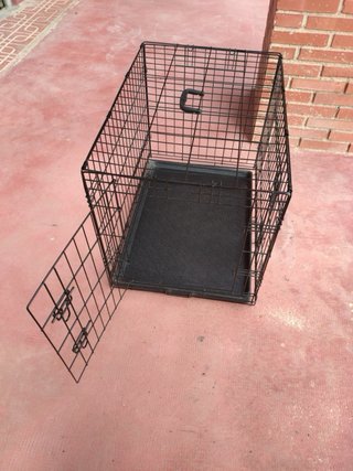 Jaula Metálica Plegable para Mascotas