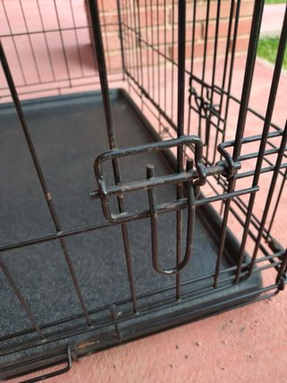 Jaula Metálica Plegable para Mascotas