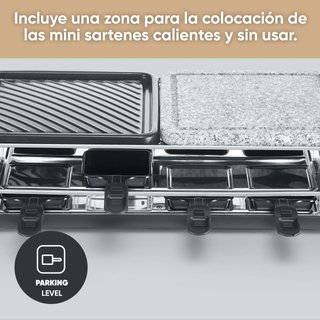 Plancha Grill Eléctrica Piedra 8 Pers.