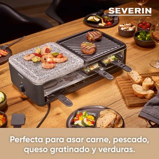 Plancha Grill Eléctrica Piedra 8 Pers.