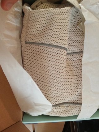Mochila portabebe color beige