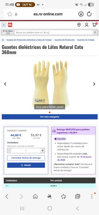 Conjuntos CATU (talla 8)