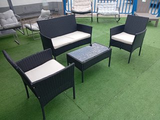 Conjunto de Terraza Negro