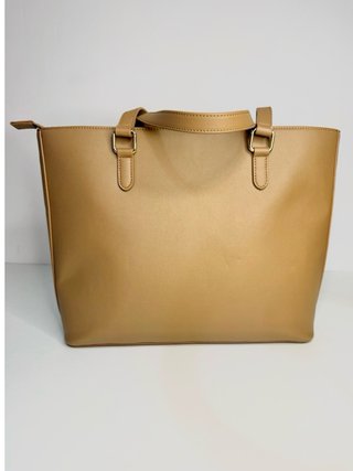 Bolso Tote Love Moschino Beige