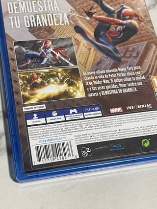 Spider-Man PS4 (PlayStation 4) Marvel