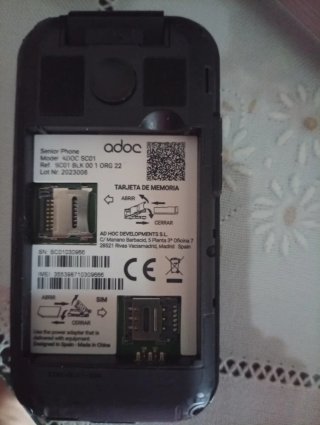 Móvil ADOC SC01 Negro