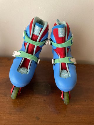 Patines Oxelo Azules y Rojos