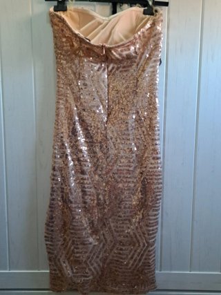 Vestido de fiesta con lentejuelas