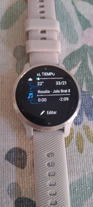 Smartwatch Garmin Venu 2s Beige/Plata