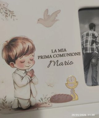 Portafoto personalizzato da tavolo