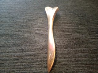 Abrecartas Bronce Plata de Ley Vintage 70s