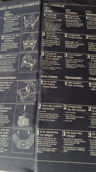 Cuna de viaje plegable Graco