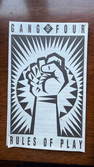 Gang of Four 2nd Edition Juego de Cartas