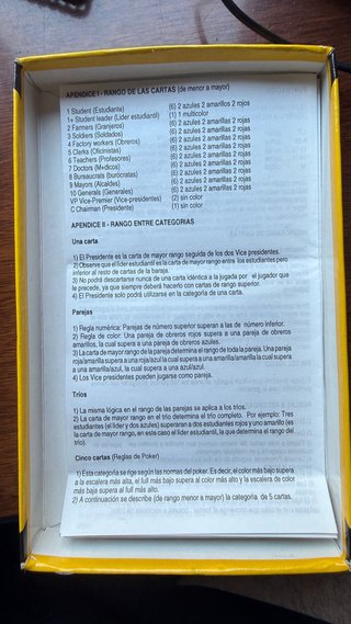 Gang of Four 2nd Edition Juego de Cartas