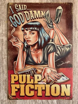 (366) Cartel Pulp Fiction I Said... God Damn