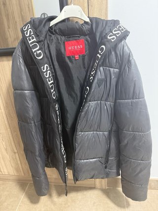 Plumífero Guess Negro/Gris Talla M