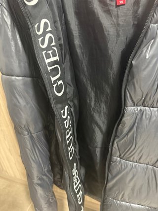 Plumífero Guess Negro/Gris Talla M