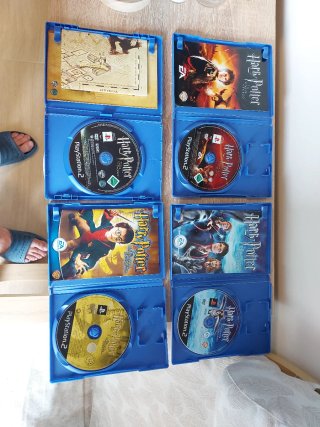 Lote 4 juegos Harry Potter PS2