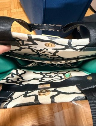 Bolso Tous Grande Original Beige y Negro