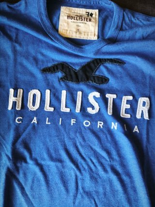Camiseta Hollister Azul