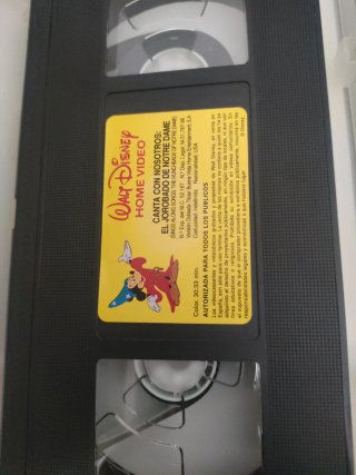 VHS Canta con Nosotros Disney