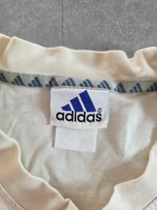 T-Shirt Adidas Vintage Crema Ricamata M