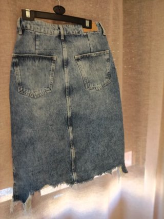 Falda vaquera larga Bershka Talla 36
