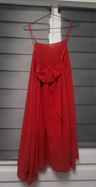 Vestido de verano rojo