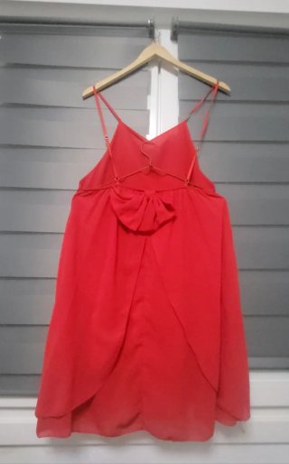 Vestido de verano rojo