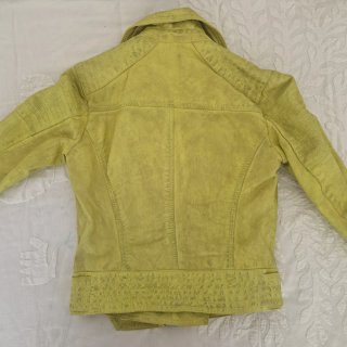 Cazadora motera Pepe Jeans amarilla XS