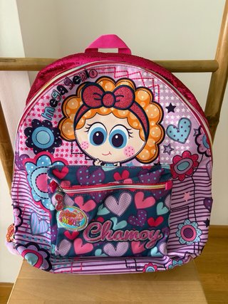 Lote Mochila y Muñeca Chamoy Distroller