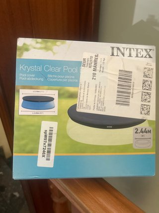 Toldo para piscina Intex Krystal Clear