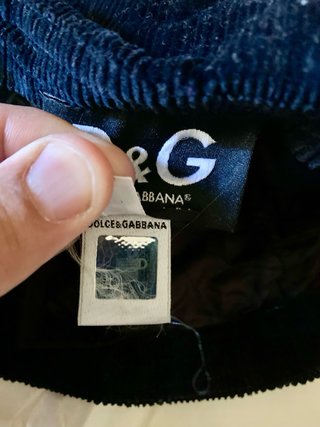 Berretto D&G Uomo Blu Marino