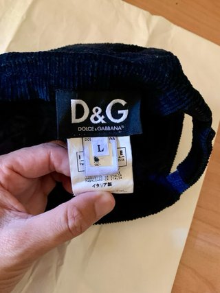 Berretto D&G Uomo Blu Marino