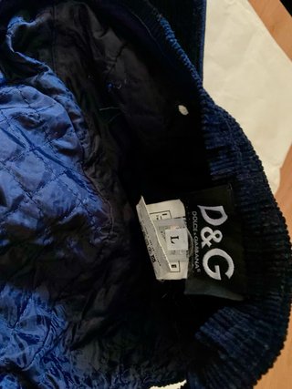 Berretto D&G Uomo Blu Marino