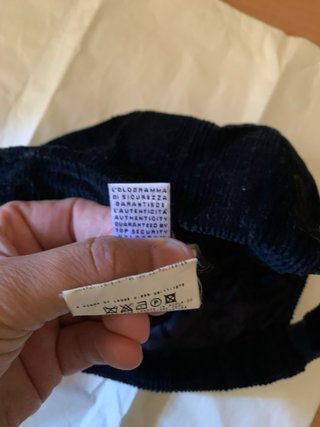 Berretto D&G Uomo Blu Marino