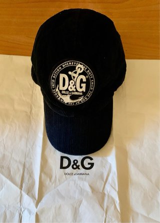 Berretto D&G Uomo Blu Marino